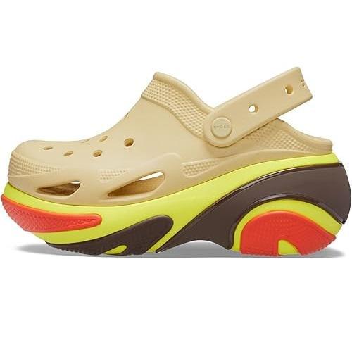 Сабо женские Crocs Bubble Crush Clog Sesame M5W7 р. 37/38 23 см (210061) - фото 2