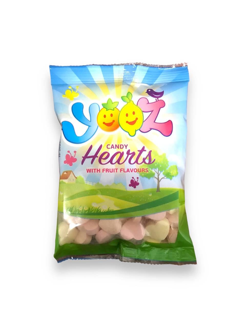 Конфеты жевательные Candy Hearts Фруктовые сердца 80 г (14552996) Конфеты жевательные Candy Hearts Фруктовые сердца 80 г (14552996)