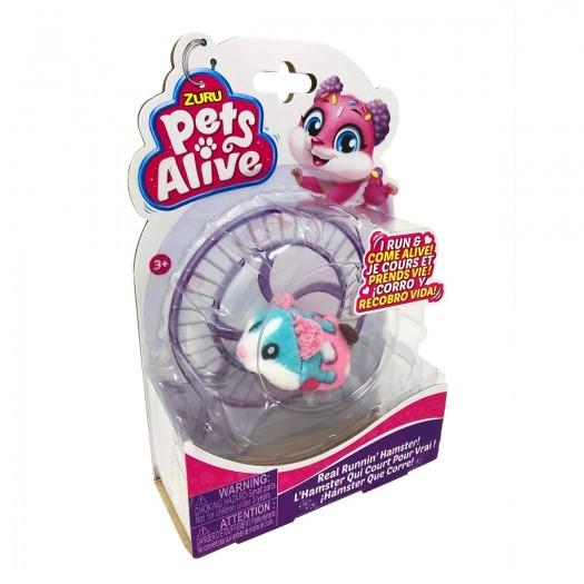 Мягкая игрушка интерактивная Pets Alive Хомячок Милли