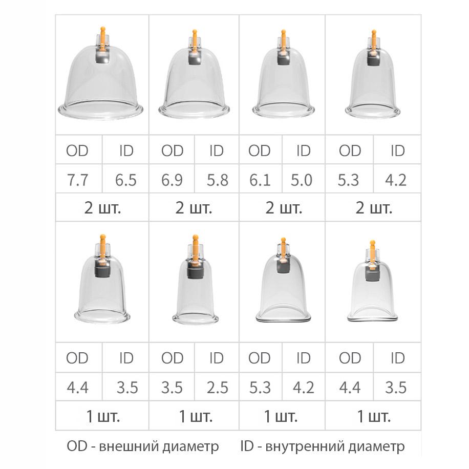 Масажні банки OSD-CUPPING-12 (20823387) - фото 6 Масажні банки OSD-CUPPING-12 (20823387) - фото 6