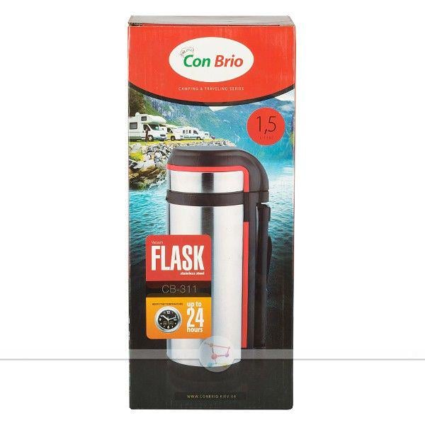 Термос пищевой Con Brio 1,5 л (311СВ) - фото 4 Термос пищевой Con Brio 1,5 л (311СВ) - фото 4