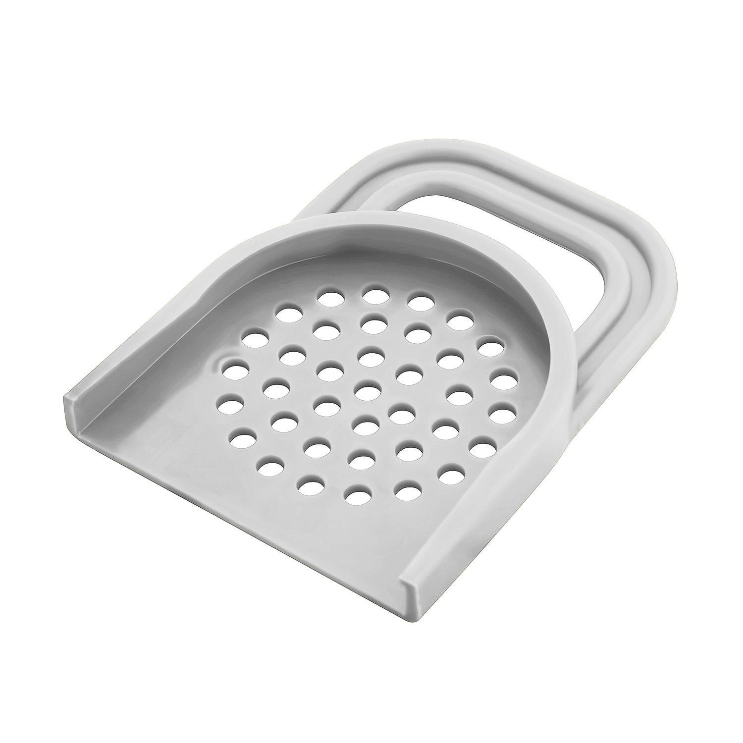 Крышка-дуршлаг на банку 12х9 см Белый (1806409327)