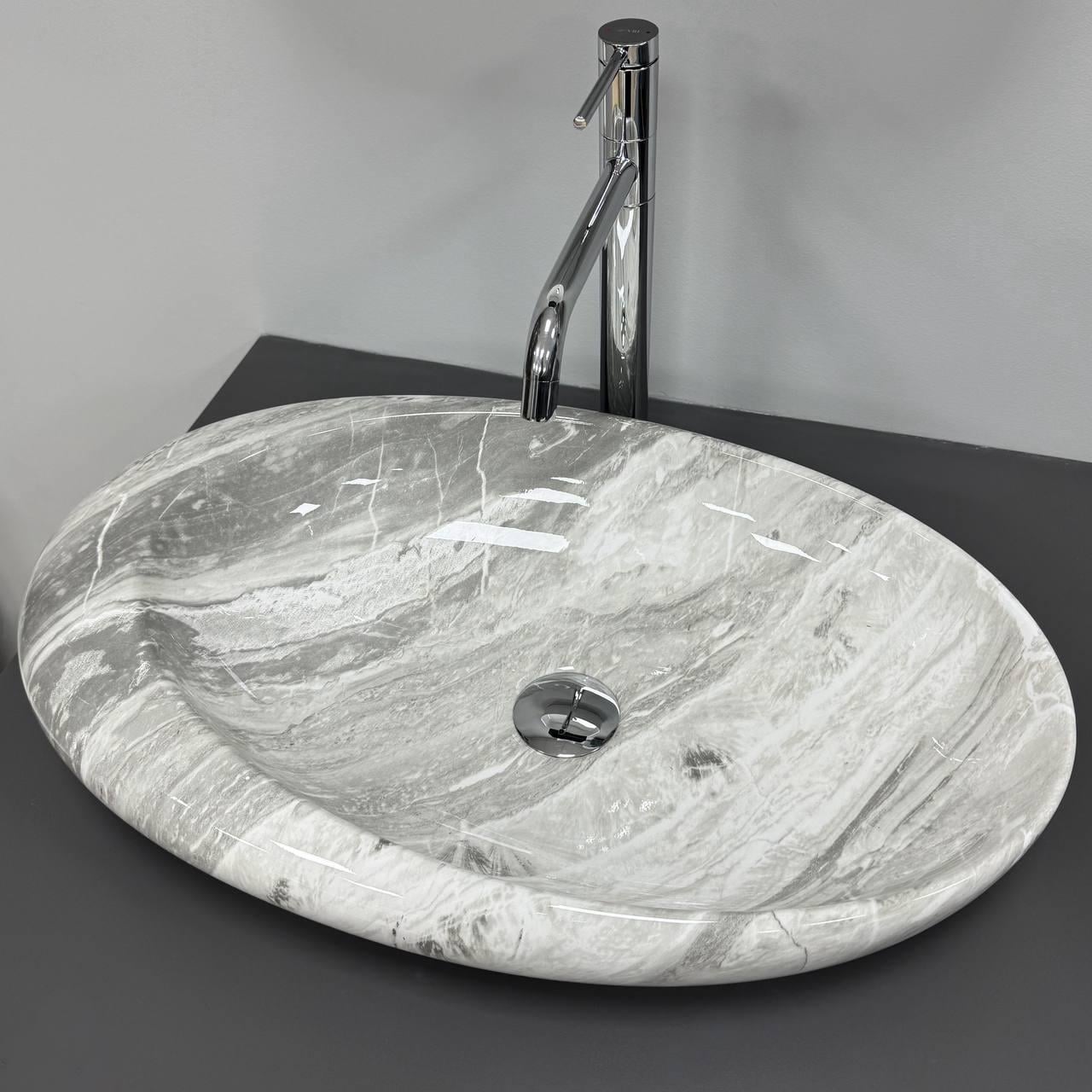 Умывальник накладной VBI VICENZA M Grey STONE Glossy (3018865746) Умывальник накладной VBI VICENZA M Grey STONE Glossy (3018865746)