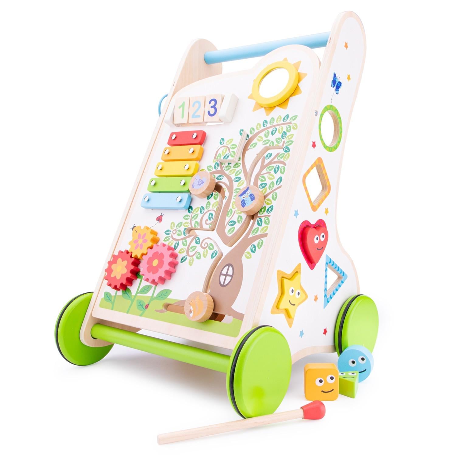 Ходунки New Classic Toys Розвиваючі ходунки-каталка 32х32х49 см