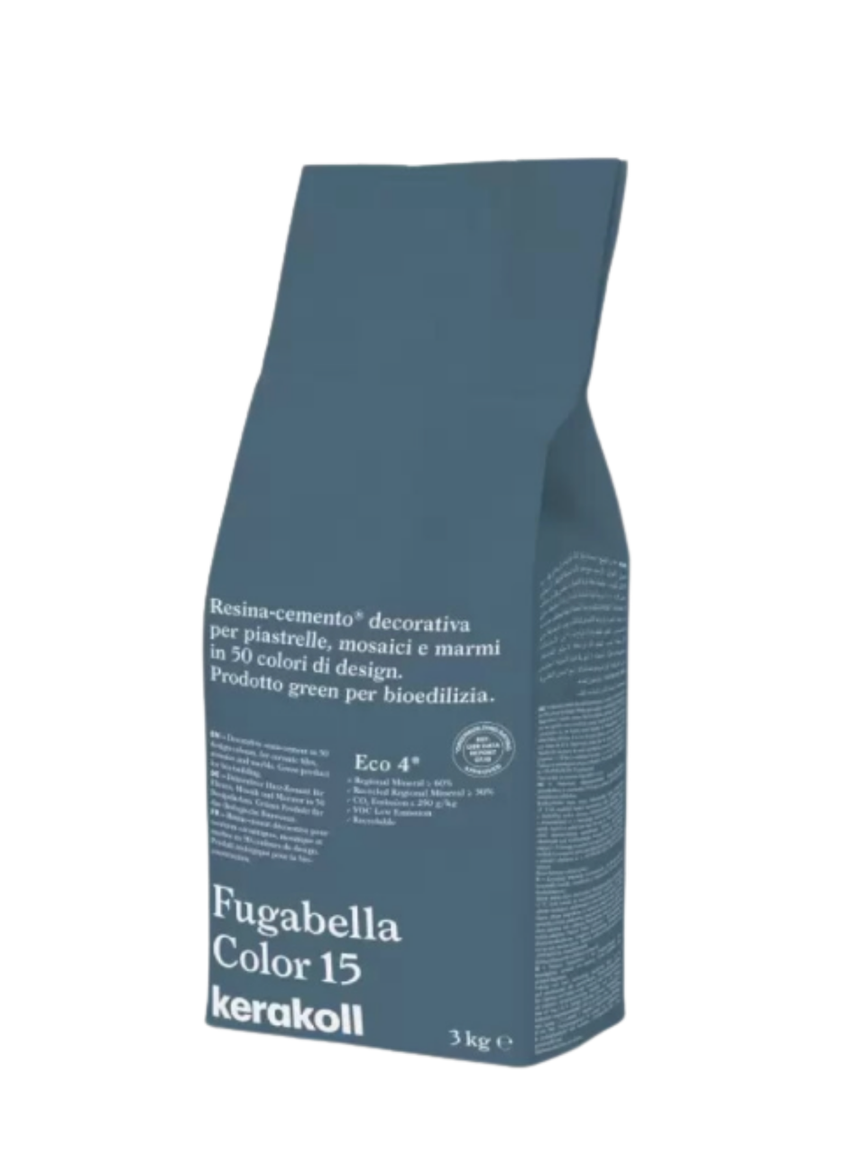 Фуга для швів Kerakoll Fugabella Color-15 3 кг  Синій (KFG15)