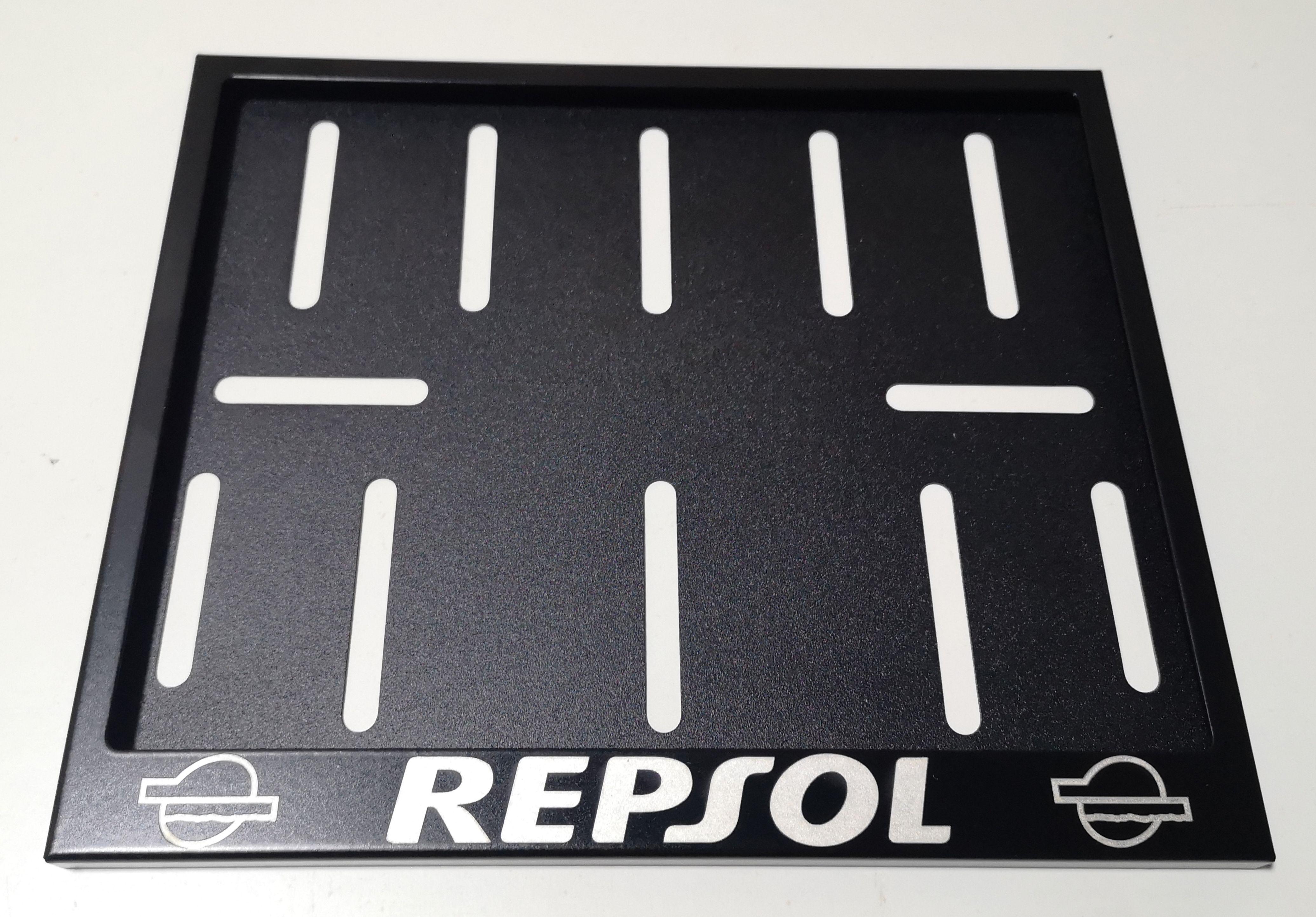 Рамка для мотоциклетного номера Repsol 174х220 мм Черный (VH-S1722REPSBL)
