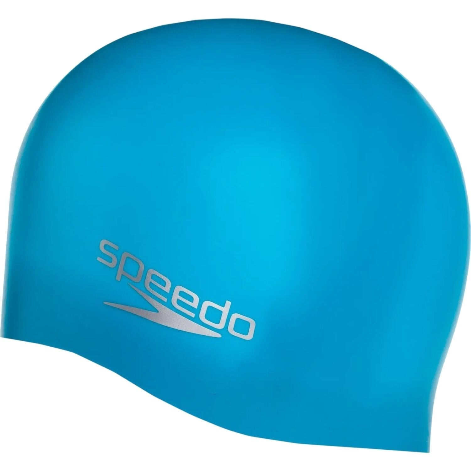 Шапочка для плавания Speedo PLAIN MOULDED SILICONE CAP AU Голубой (8-70984D437)