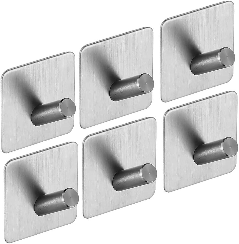 Набор крючков самоклеющихся из нержавеющей стали 4 шт. - фото 3 Набор крючков самоклеющихся из нержавеющей стали 4 шт. - фото 3