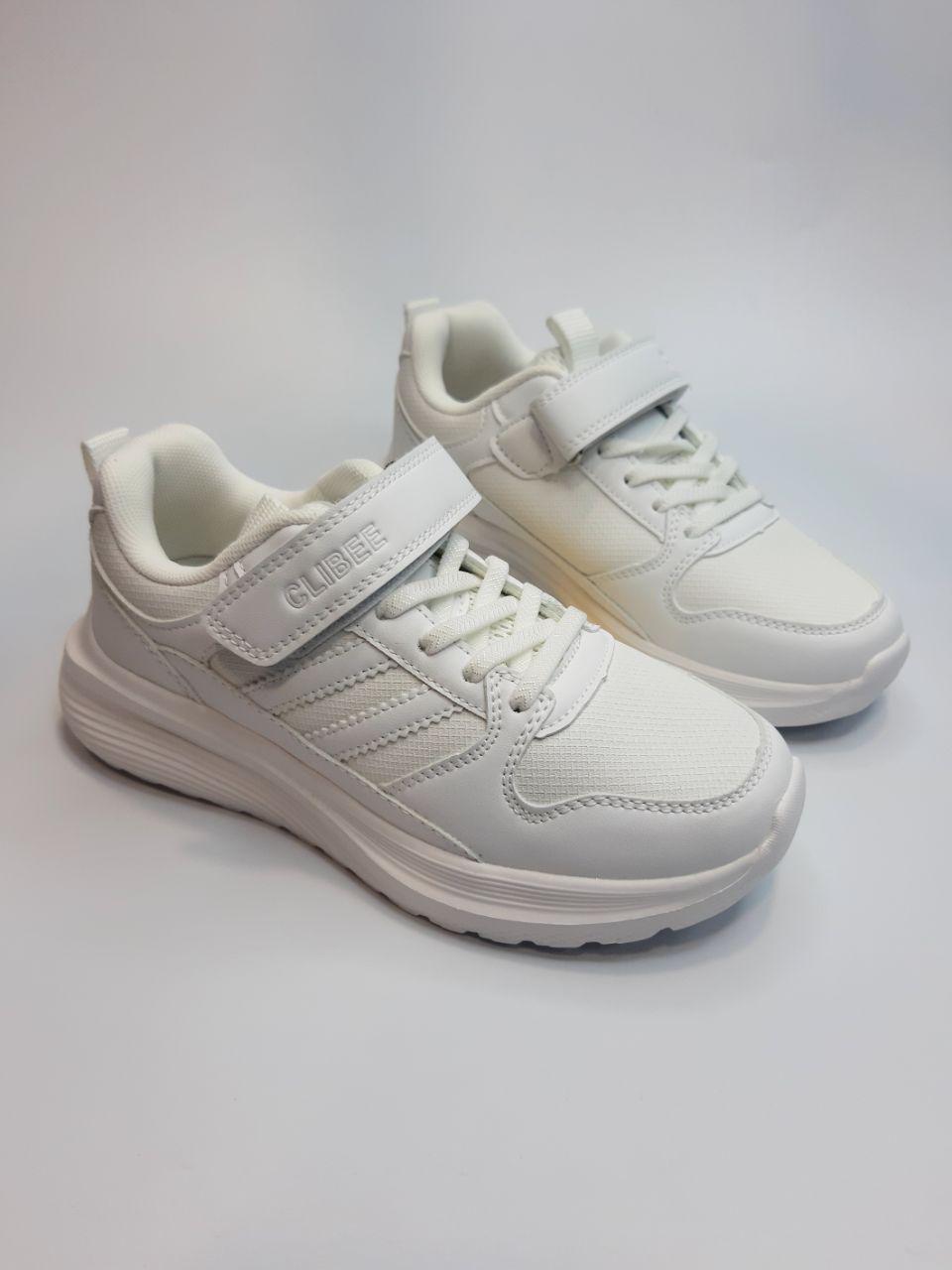 Кросівки для дівчинки Clibee р. 35/21,9 см Білий (698-2 white)