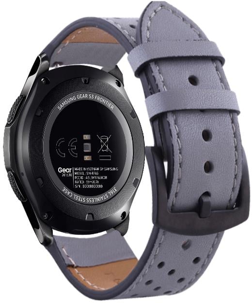 Ремешок кожаный Classico для Samsung Gear S3 Grey (16885)