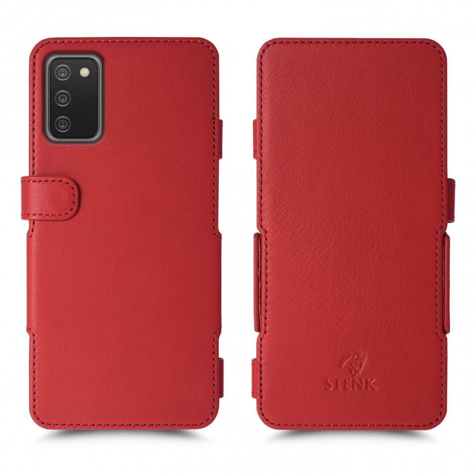 Чехол книжка Stenk Prime для Samsung Galaxy A02s Красный (68111) Чехол книжка Stenk Prime для Samsung Galaxy A02s Красный (68111)