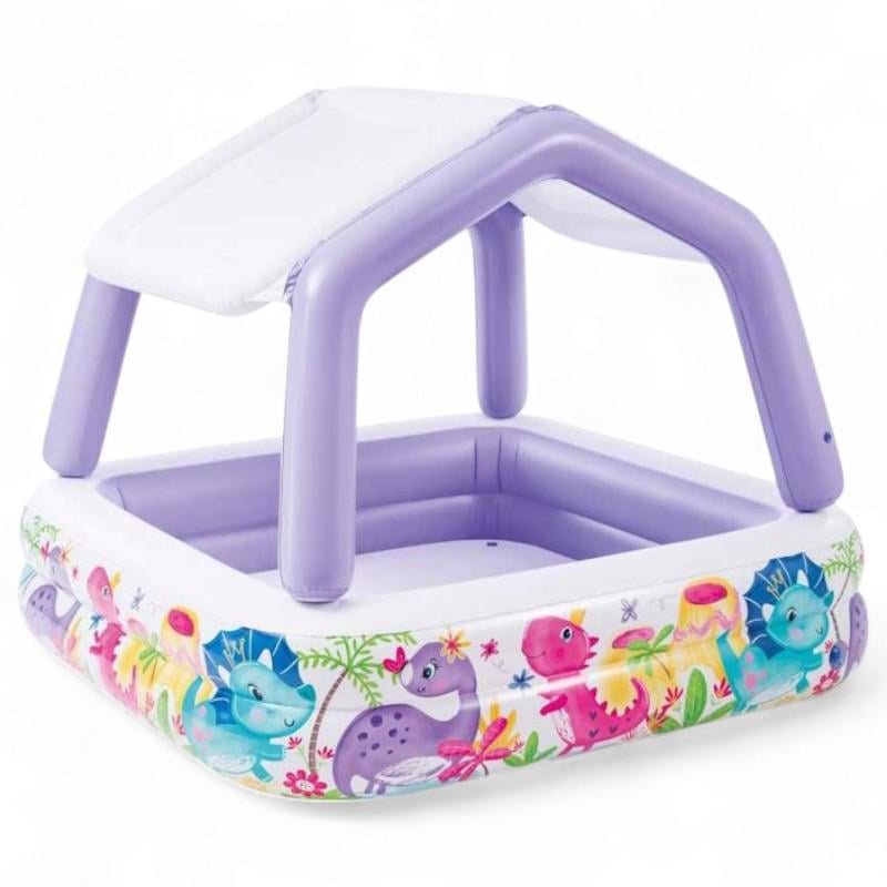 Басейн надувний Intex з навісом та знімним дахом Intex 157х157х122 см