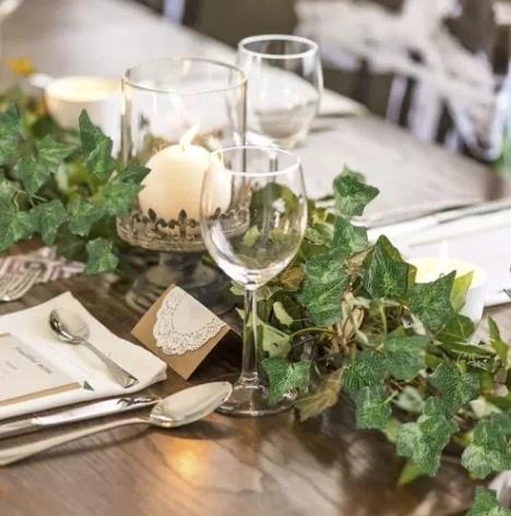 Плющ искусственный декоративный для отделки интерьера 6,3 м Зеленый - фото 8