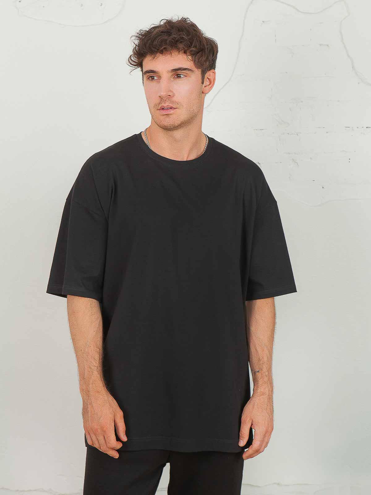 Футболка чоловіча FROMUS XL/XXL Чорний (1097-2) - фото 2 Футболка чоловіча FROMUS XL/XXL Чорний (1097-2) - фото 2