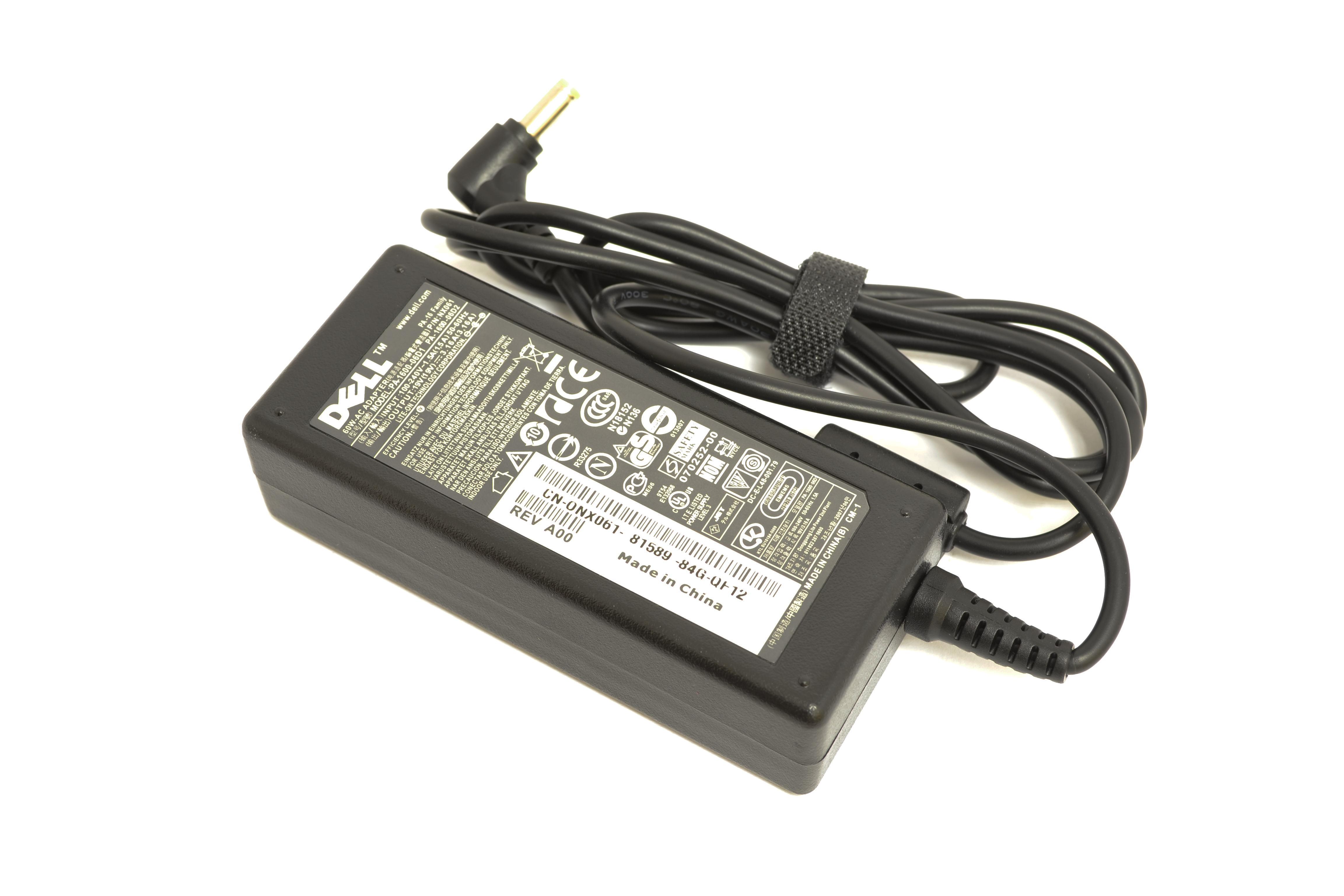 Блок питания для ноутбука Dell 60W 19V 3,16A 5,5x2,5 мм (002148)