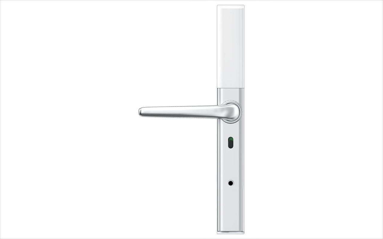 Замок дверний біометричний розумний SEVEN LOCK SL-7763BF White (2603751274) - фото 4