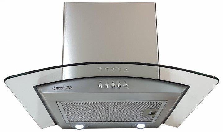 Витяжка Sweet Air HC 536 Smart 1200 LED з гофротрубою нержавіюча сталь (202)
