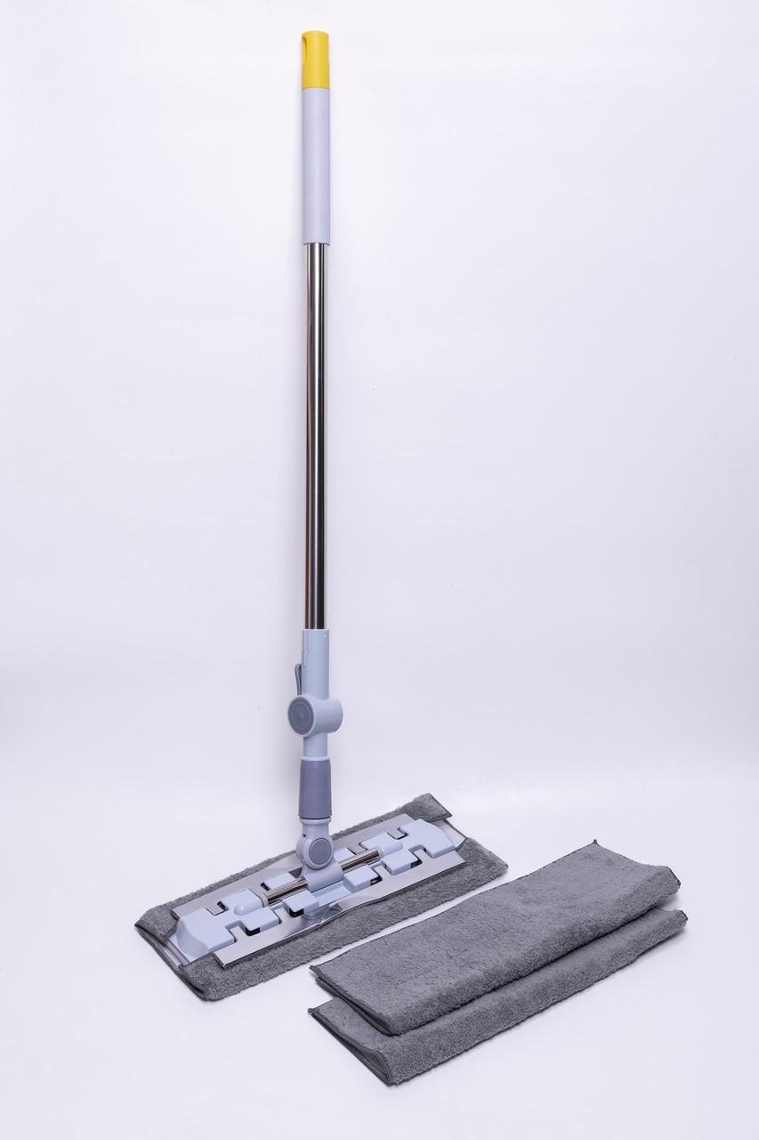 Швабра плоская для мытья пола/стен и потолка HP-35015-35Y Желтый (A-035260) - фото 4