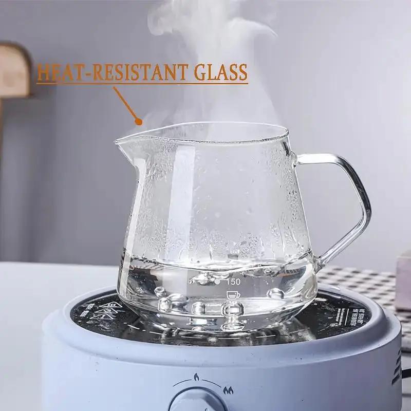 Подарунковий набір для заварювання фільтр кави V60 02 скляний пуровер і заварник 600 мл (400545) - фото 4 Подарунковий набір для заварювання фільтр кави V60 02 скляний пуровер і заварник 600 мл (400545) - фото 4