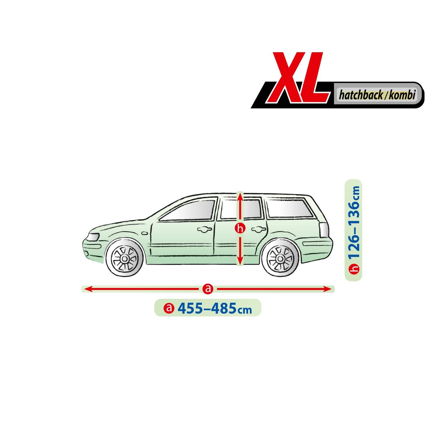 Чехол-тент для автомобиля Kegel для RENAULT Megane (III) kombi Mobile Garage XL Hatchback/Combi (5-4104-248-3020) - фото 3