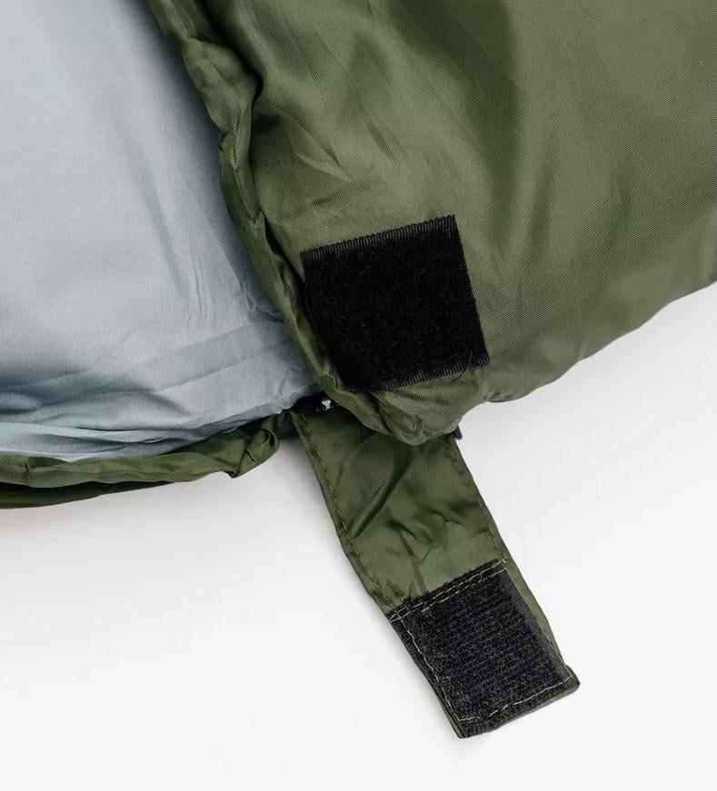 Спальний мішок E-Tac SB-01 з капюшоном 180х75 см Green (3_04746) - фото 5