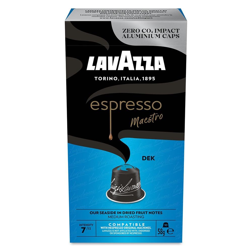 Кава в капсулах Lavazza NCC ALU Espresso Dek без кофеїну 10 капсул - фото 2 Кава в капсулах Lavazza NCC ALU Espresso Dek без кофеїну 10 капсул - фото 2