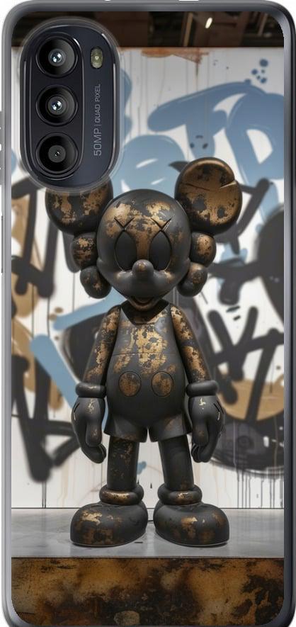 Чехол на Motorola Moto G52 Bronze kaws v2 (6098u-2691-42517)