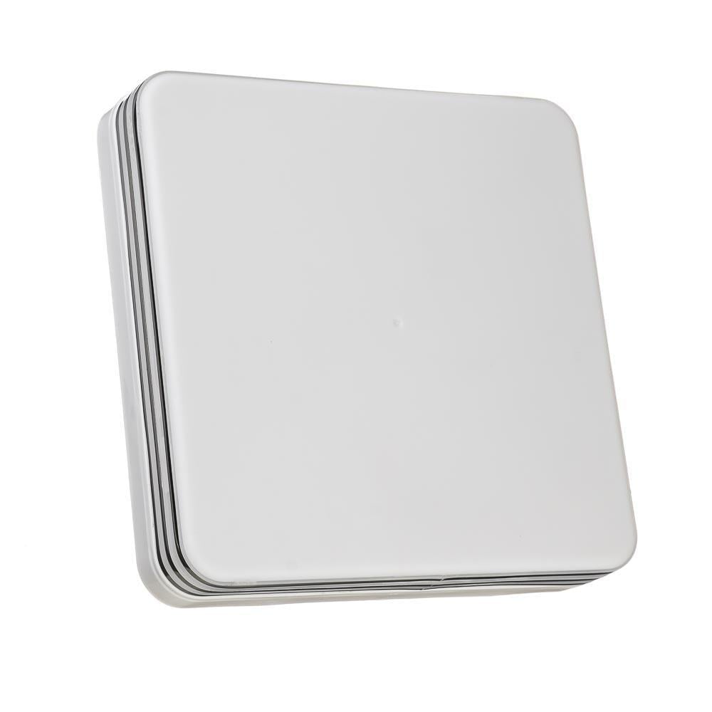 Светильник светодиодный квадратный накладной 24 Вт 5000К IP40 Silver