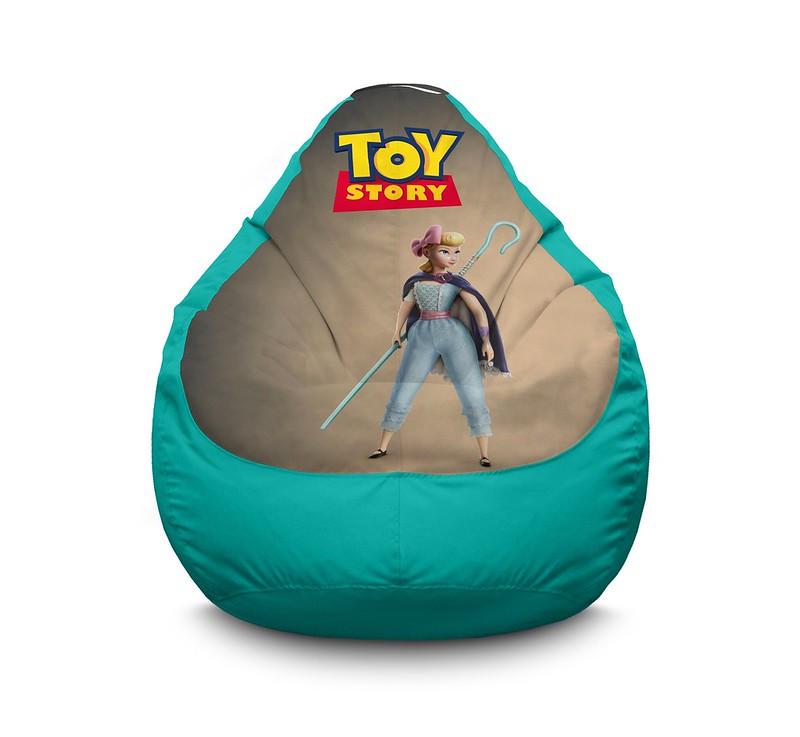 Кресло мешок iPuff Toy Story 4 Bo Peep Оксфорд XL 80x110 см Бирюзовый