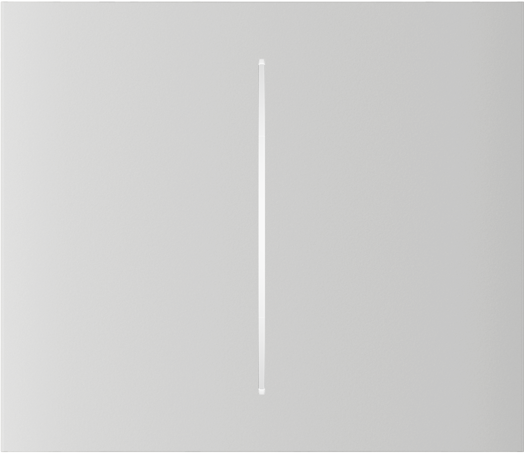 Кнопка центральная для двухклавишного выключателя Ajax CenterButton 2-Gang Vertical White (17344)