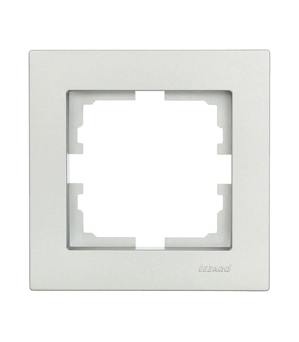 Рамка одноместная Lezard Vesna Серый 00000023080)