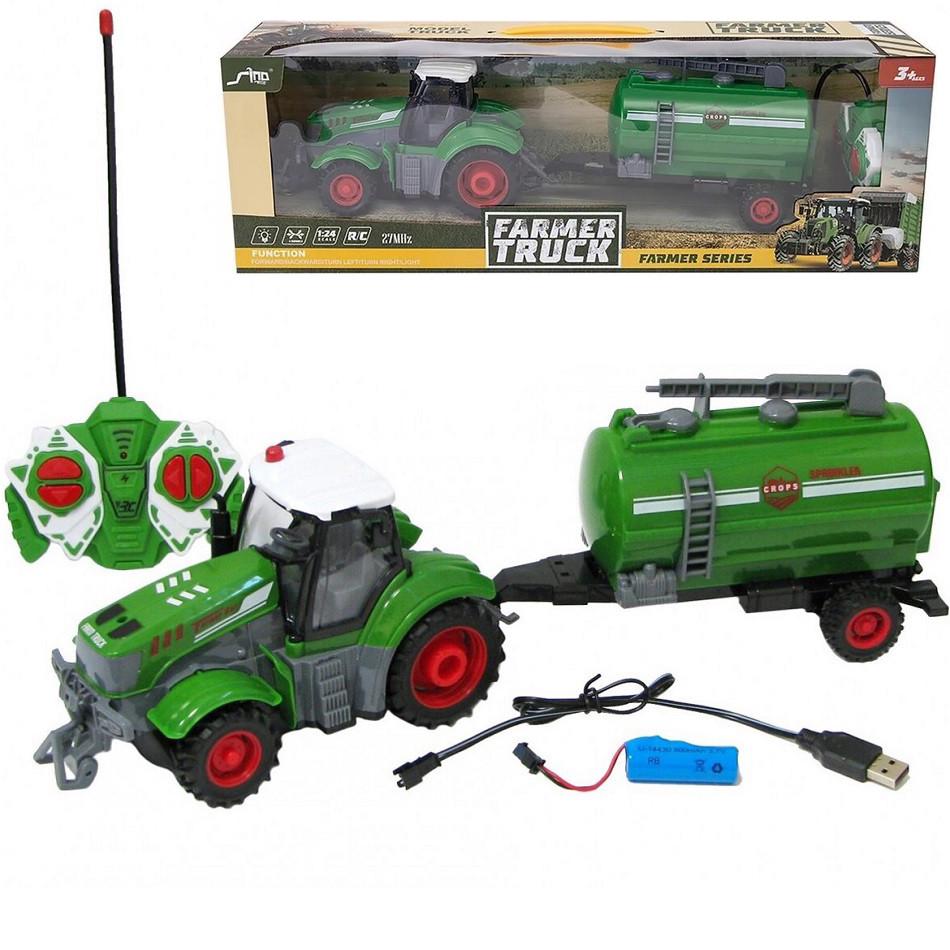 Трактор дитячий з цистерною на радіокеруванні з акумулятором (2372751998) - фото 2 Трактор дитячий з цистерною на радіокеруванні з акумулятором (2372751998) - фото 2