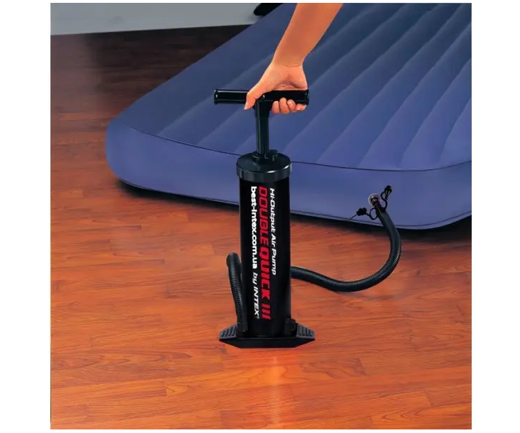 Насос ручной для надувания Intex 68615 с переходниками-насадками 3,3 л 48 см Черный (10966735) - фото 4 Насос ручной для надувания Intex 68615 с переходниками-насадками 3,3 л 48 см Черный (10966735) - фото 4