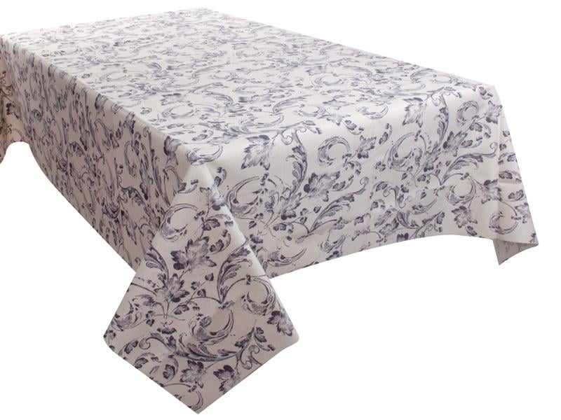 Скатерть водоотталкивающая Lefard Ornamental 140x180 см Серый (715-383)