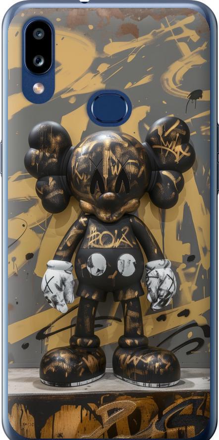 Чехол на Samsung Galaxy A10s A107F Bronze kaws (6097u-1776-42517)