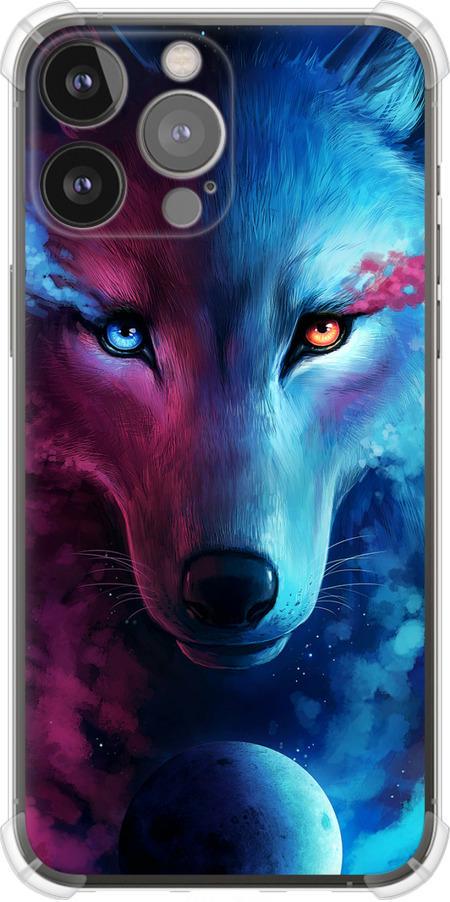 Чехол на iPhone 13 Pro Max Арт-волк (3999sp-2371-42517)