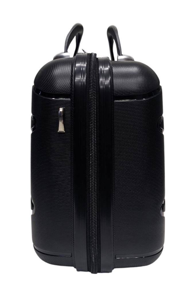 Бьюти-кейс ручная кладь Madisson Snowball 51304 полипропилен XS Черный - фото 5