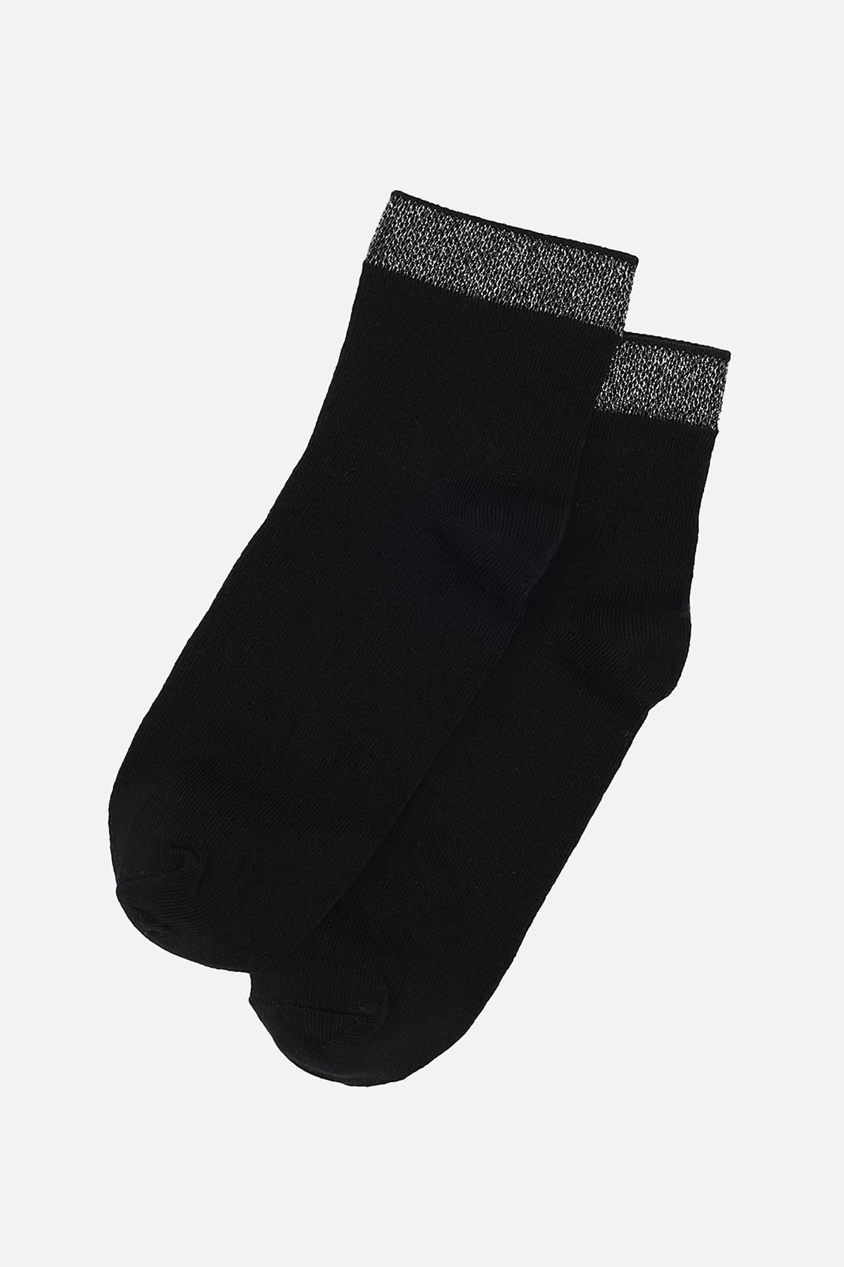 Носки средние женские ЦБ-00283724 р. 35-38 Черный (SKT001083474)