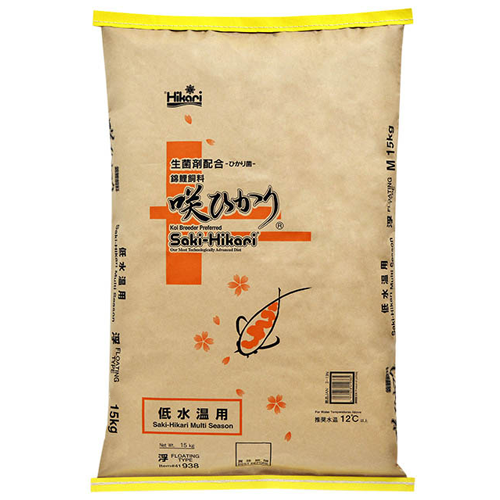 Корм для кои всесезонный Saki Hikari Multi Season 15 кг Mini S 3,0-3,4 мм