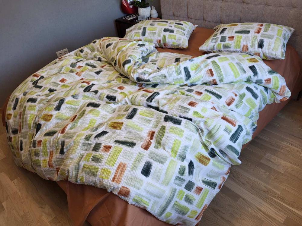 Комплект постельного белья GOFRE DUO Палитра семейный