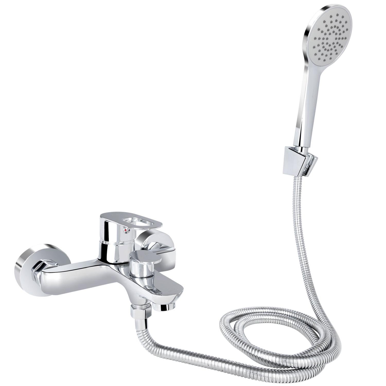 Смеситель для ванной Lidz Latwa LDLAT006CRM45414 однорычажный Хром (227071)