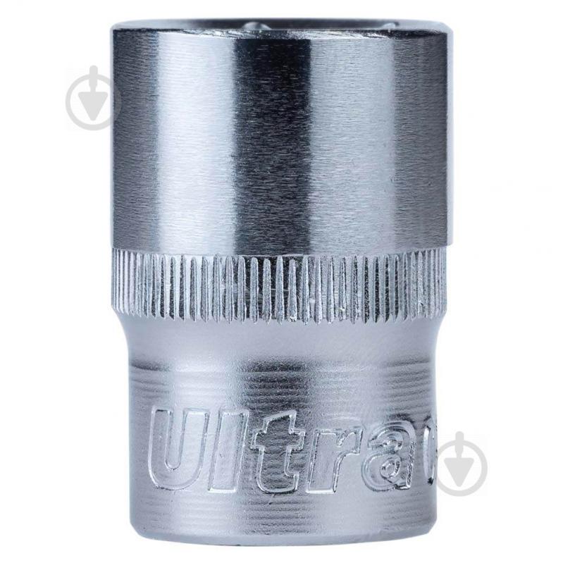 Насадка шестигранна коротка 1/2" 19мм CrV ULTRA (6070192)