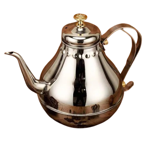 Заварочный чайник Barton Steel BS-7502-18 из нержавеющей стали и ситечком 1,8 л