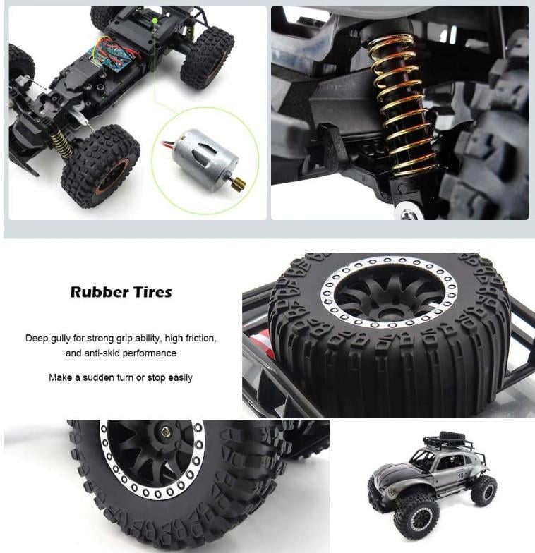 Радиоуправляемая багги внедорожный фольксваген жук с задним приводом 1:14 (VA-1011631340) - фото 3 Радиоуправляемая багги внедорожный фольксваген жук с задним приводом 1:14 (VA-1011631340) - фото 3