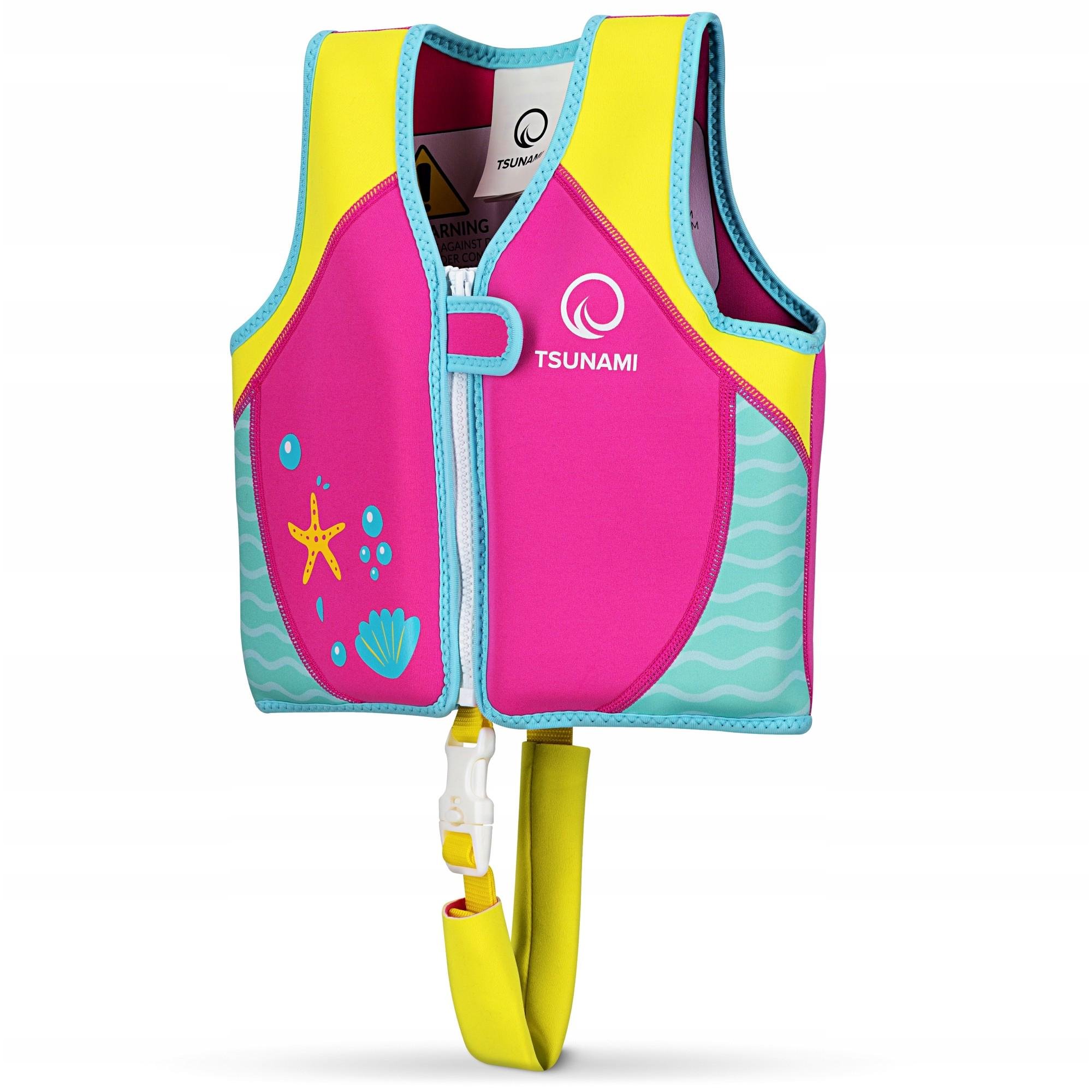 Жилет для плавания TSUNAMI детский 2-3 лет Pink (P-5905973406741)