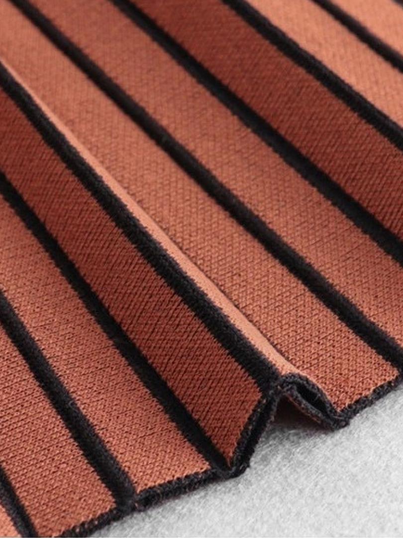 Юбка миди двусторонняя Forza Viva MW-KS-1902C трикотажная р. 46 Терракотовый (17852310) - фото 6