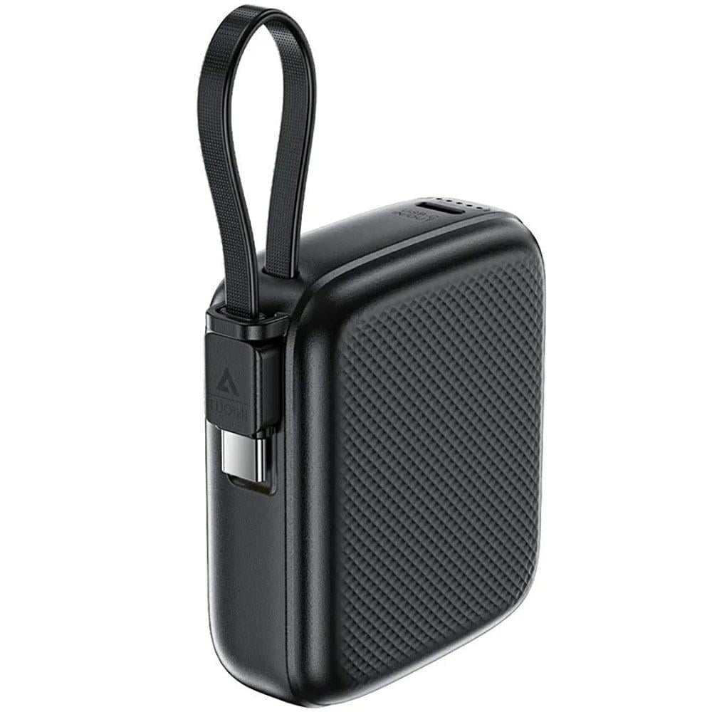 Повербанк Acefast M15-10000 PD20W with cable Чорний (2904480820)