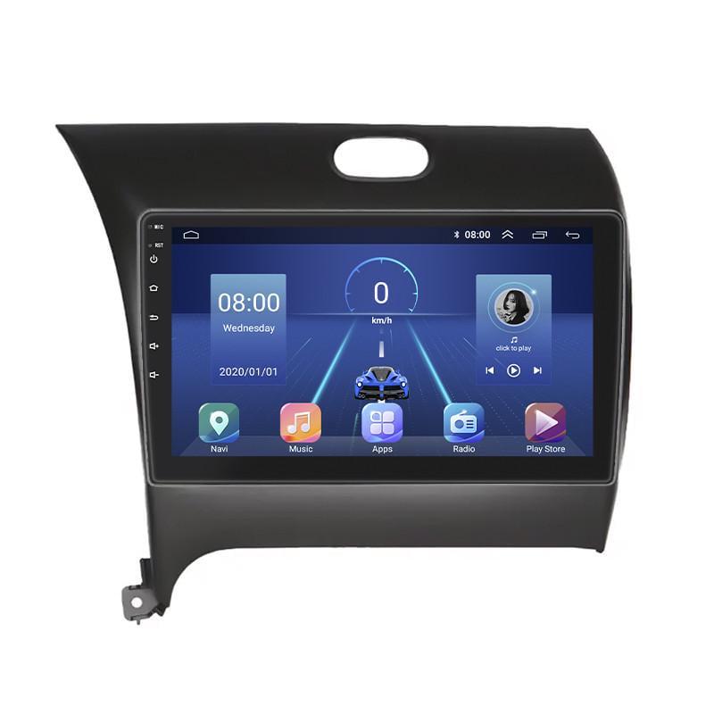 Автомагнітола штатна Lesko для Kia Cerato III рестайлінг Classic 2016-2020 9" 6/128Gb 4G Wi-Fi GPS Top