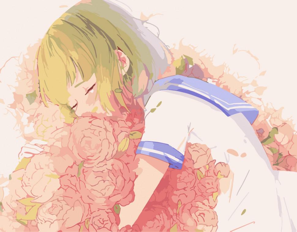 Картина по номерам Art Craft "Цветочная любовь" 40x50 см (10214-AC)