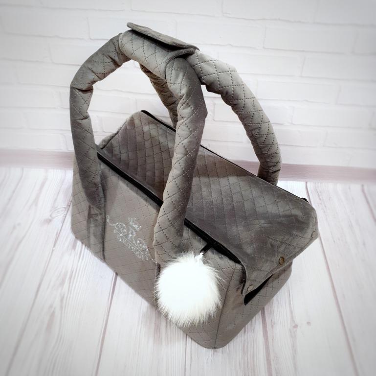 Сумка-переноска для собак Amore mio Cane до 6 кг SM 46х28х24 см (PC-0006) - фото 4